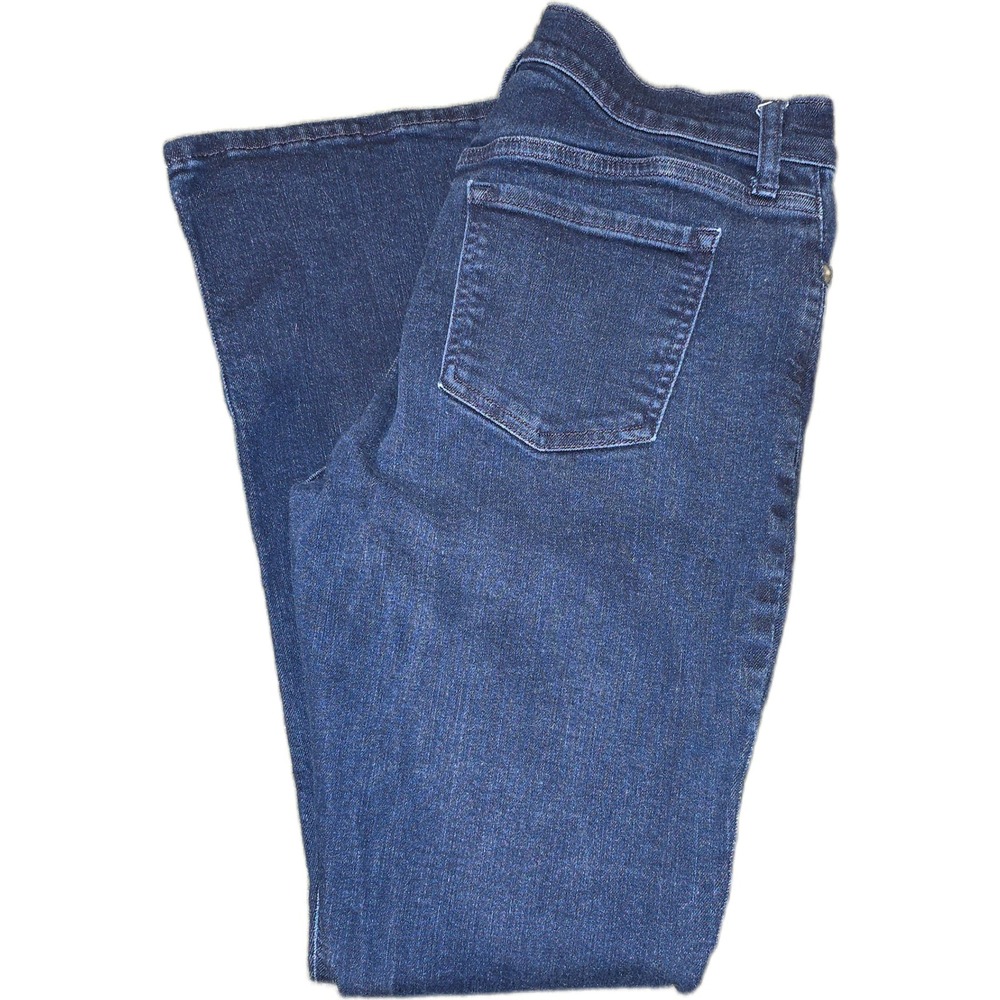 Banana Republic Mid-Rise Bootcut Jeans Dark Wash Blue Size 29/8 Stretch Denim